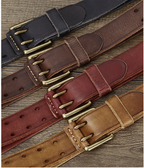 Men's Vintage Top-Grain Leather Belt | SUNPINT
