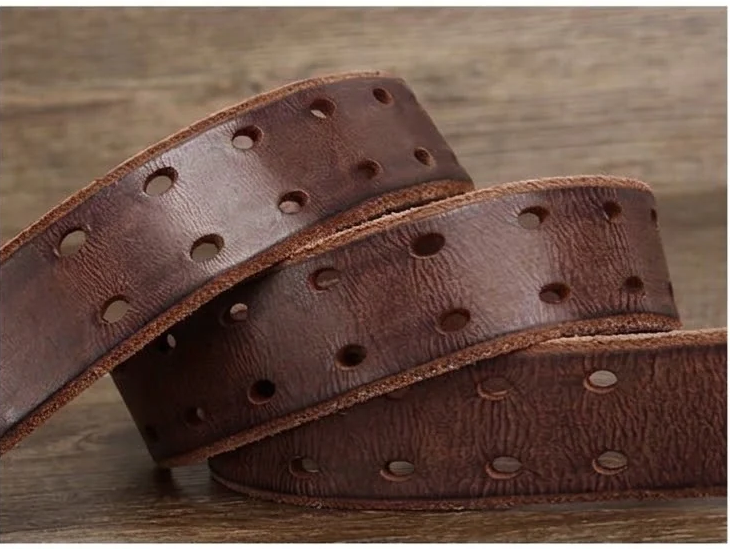 The Ironclad Double-Pin Leather Belt | Heavy-Duty Full-Grain Cowhide (38mm)