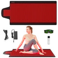 VORTRO Red Light Therapy Mat for Body, 73"x 34" Red and Infrared Light Therapy Blanket with 660nm & 850nm Dual Wavelengths, 2570 LEDs Infrared Light Therapy for Full Body Pain Relief, Improved Sleep