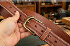 Handcrafted Top-Grain Cowhide Waist Belt