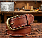Handcrafted Top-Grain Cowhide Waist Belt