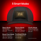 INIA REGEN Laser Hair Growth Cap, Help Reduce Shedding & Support Thicker Hair | 398 Lasers & LEDs Full-Scalp Red Light Therapy, Blue Light Scalp Care, Wireless & Portable,Summer Beauty Gift Ideas